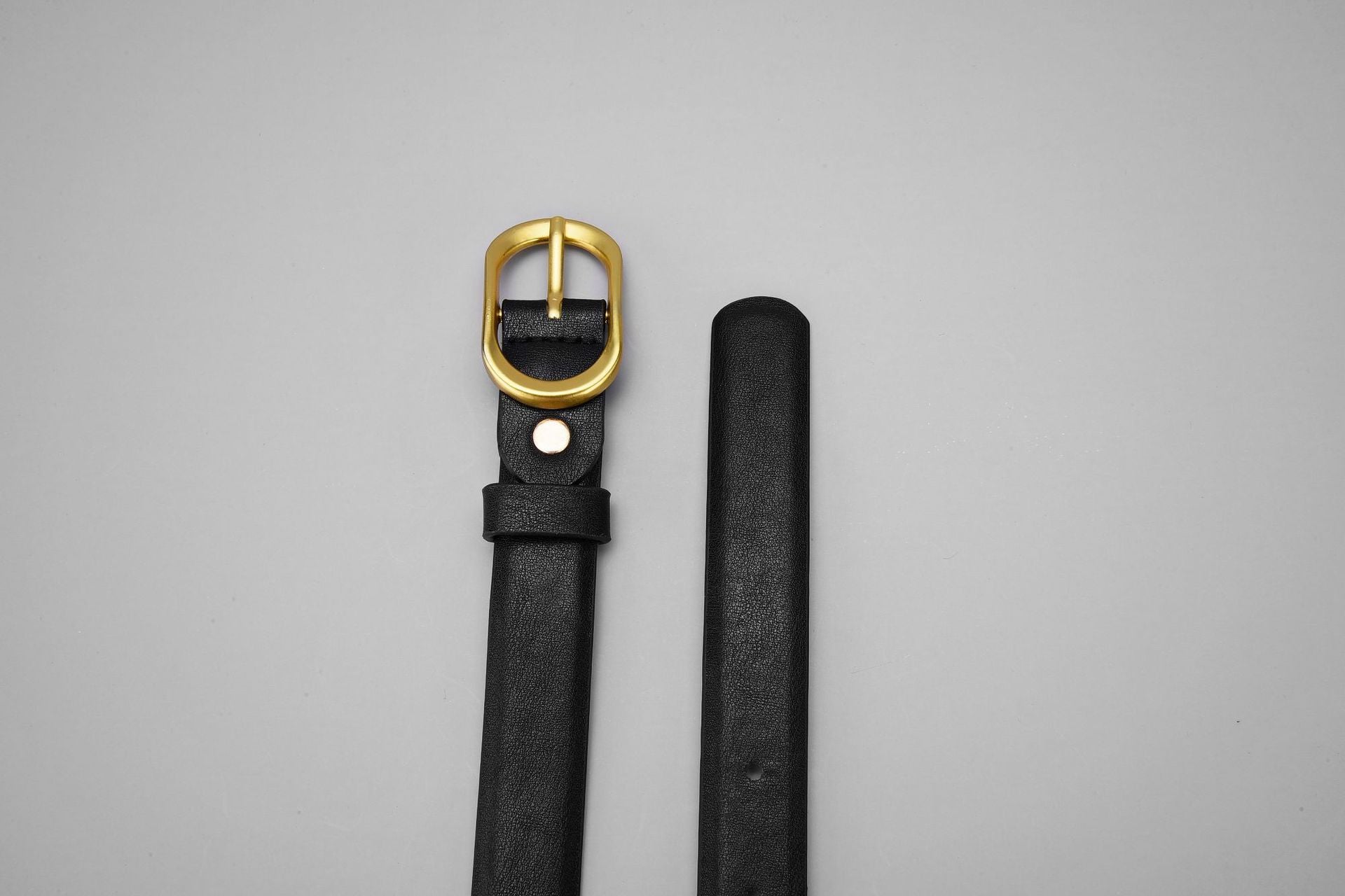 Trendy Unique Jeans All-match Decorative Thin Belt Limorista