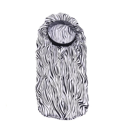 Popular Stretch Headband Satin Night Cap, Hair Care Long Barrel Cap, Perm Hat Limorista