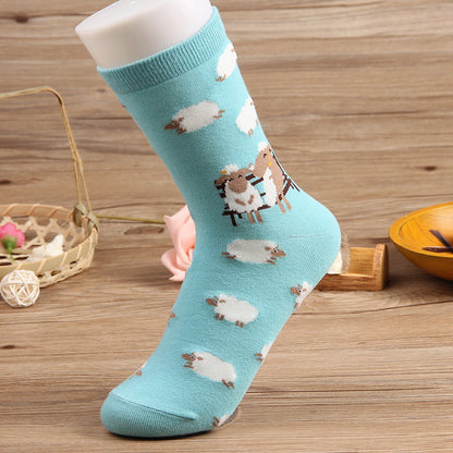 Popular Personality Korean Cotton Socks Limorista
