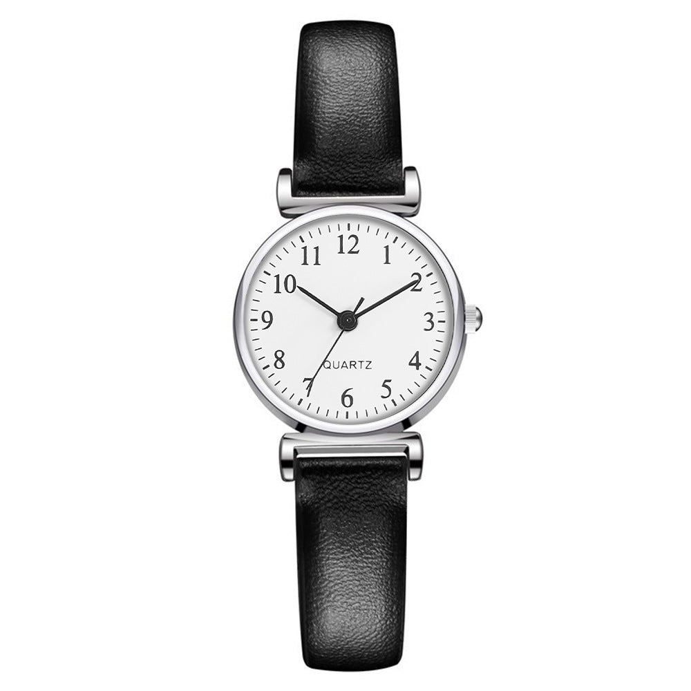 Small And Simple Temperament Student Quartz Watch With Thin Strap Limorista