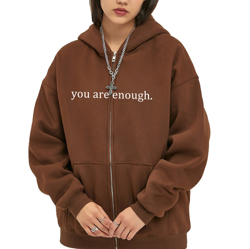 Hoodies Plus Size Sweatshirt Casual Drawstring Zipper Clothes Limorista