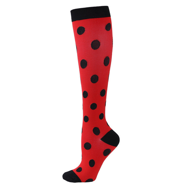 Sports Compression Socks Pattern Stretch Stockings Limorista