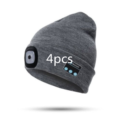 Bluetooth LED Hat Wireless Smart Headset Headphone Limorista