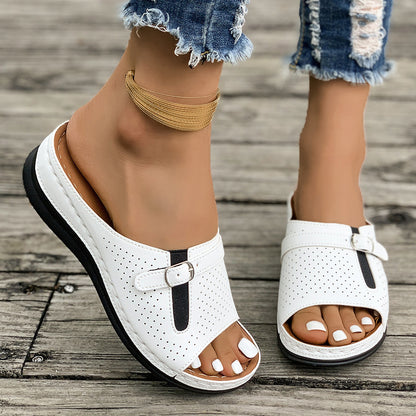 European And American Style Belt Buckle Stylish And Lightweight Slippers Limorista