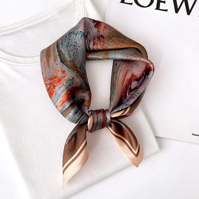 Fashion Lady Sunflower Vintage Scarf Limorista