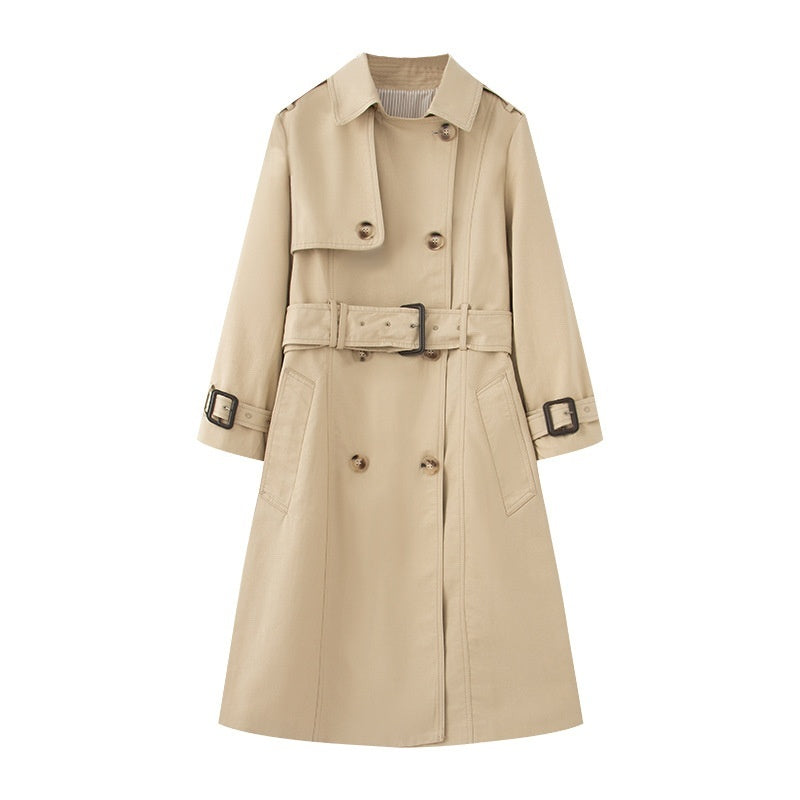 Trench Mid-length British Trench Coat Limorista