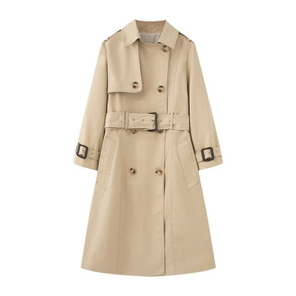 Trench Mid-length British Trench Coat Limorista
