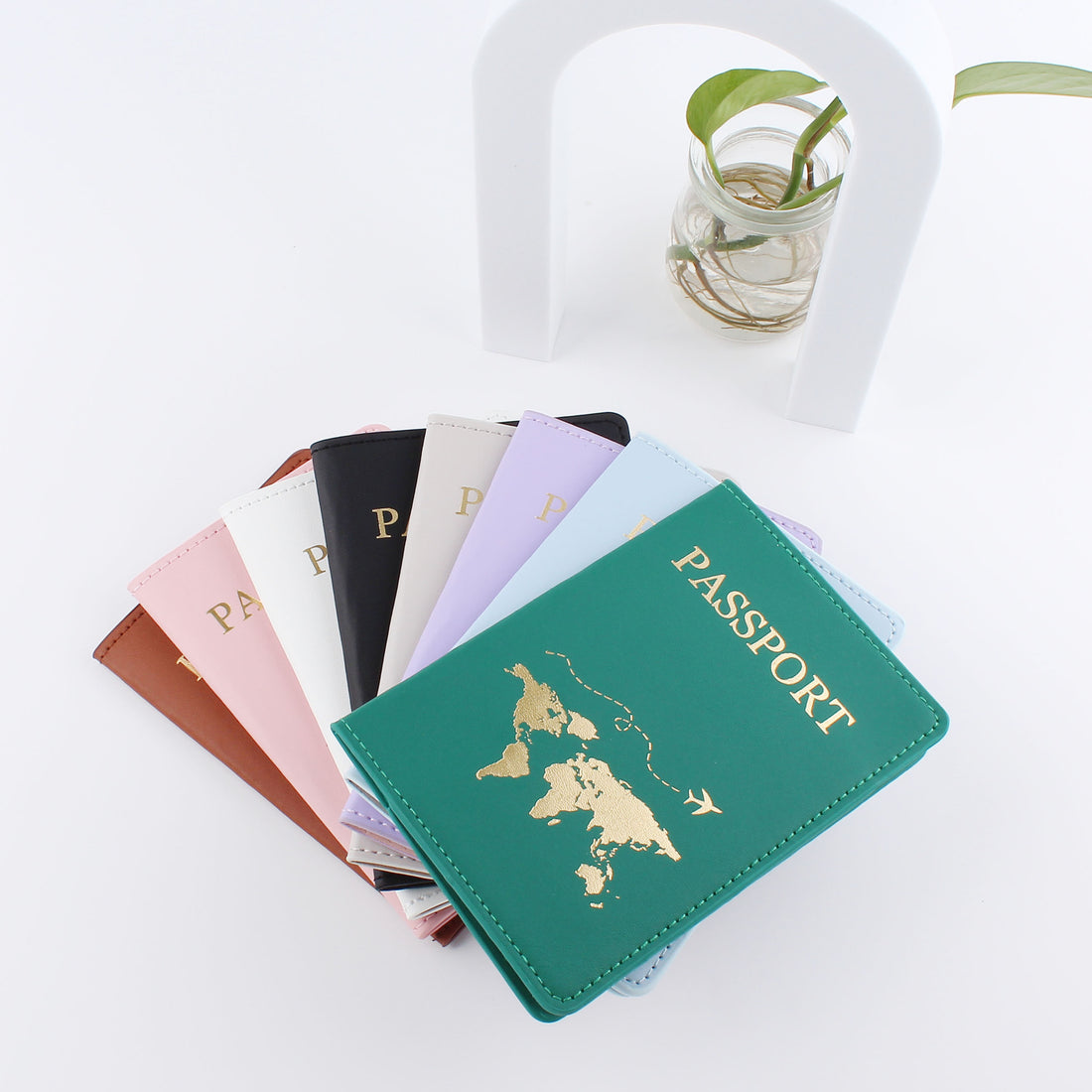 Leather Passport Holder Gift Travel Document Case Passport Protector Limorista
