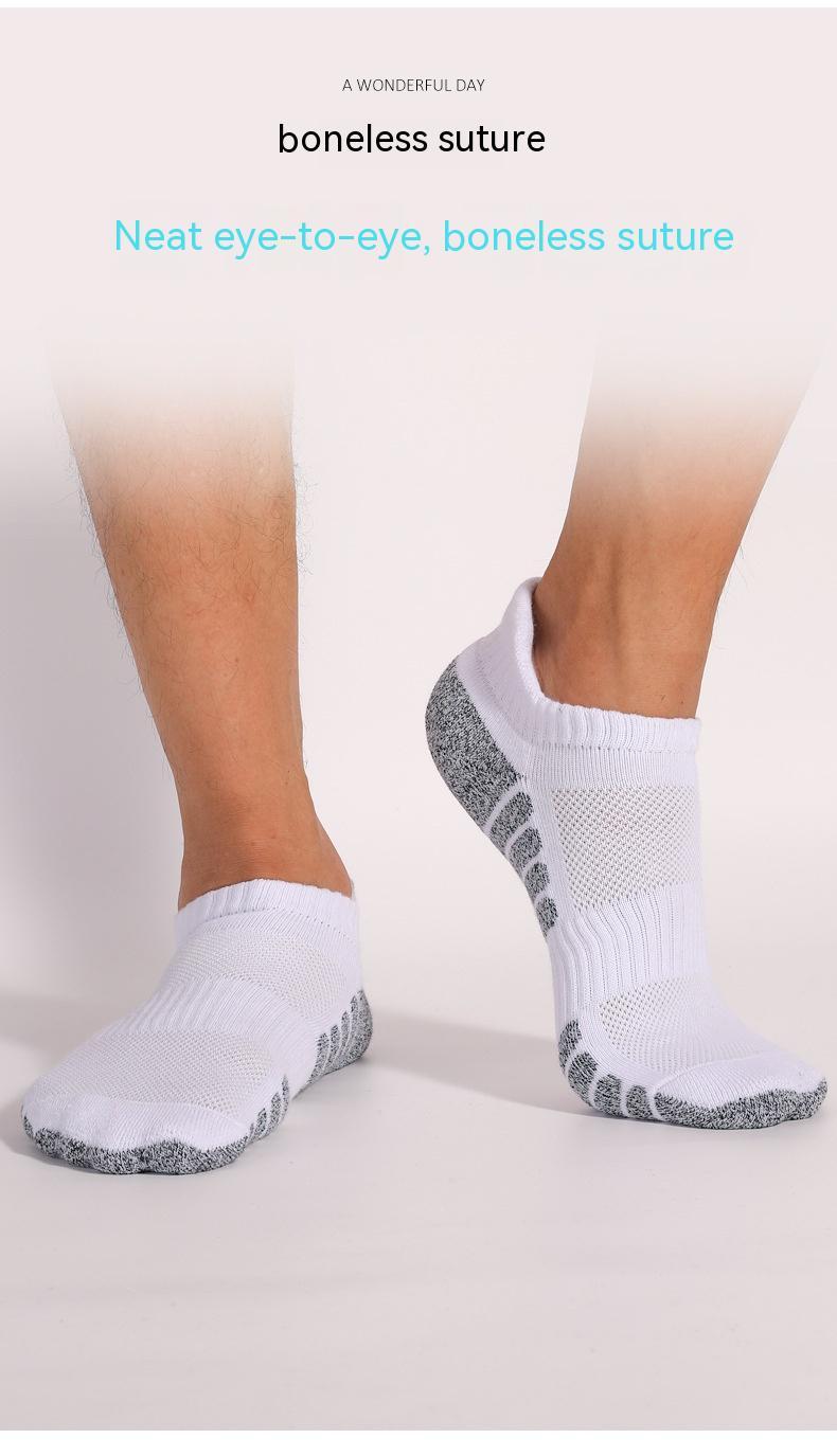 Thick Towel Bottom Socks For Running Non-slip Anti-sweat Breathable Limorista