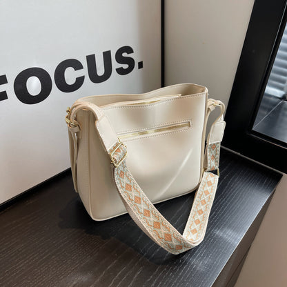 Fashion Soft Leather Bucket Bag For Women Limorista
