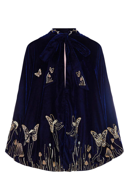Embroidered Wheat Ear Velvet Jacket With Heavy Craftsmanship Limorista