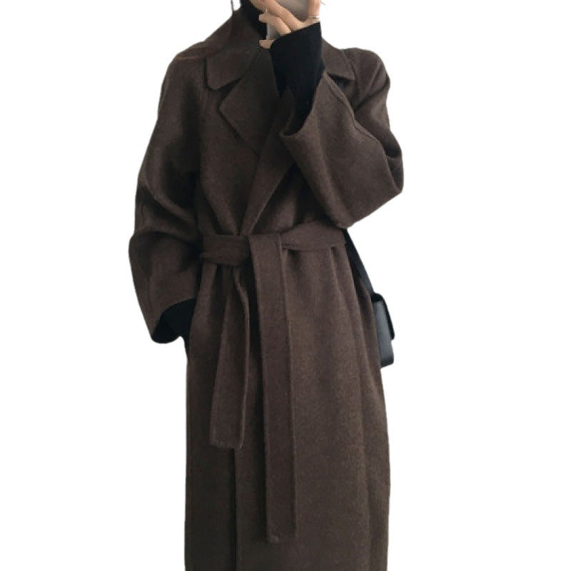 Woolen Wool Coat Women&