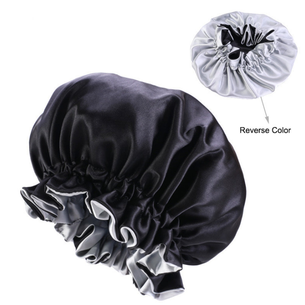 Double Satin Lace Nightcap Extra Large Round Limorista