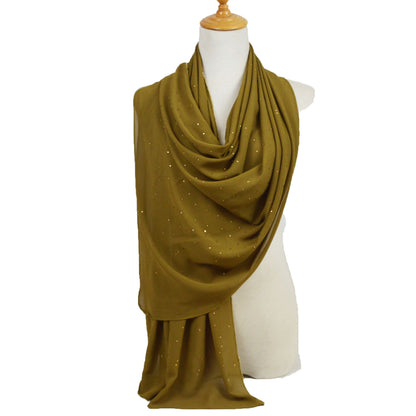 Chain Pearl Chiffon Hui Hood Limorista