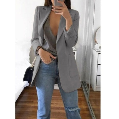Lapel Slim Cardigan Temperament Blazer Limorista
