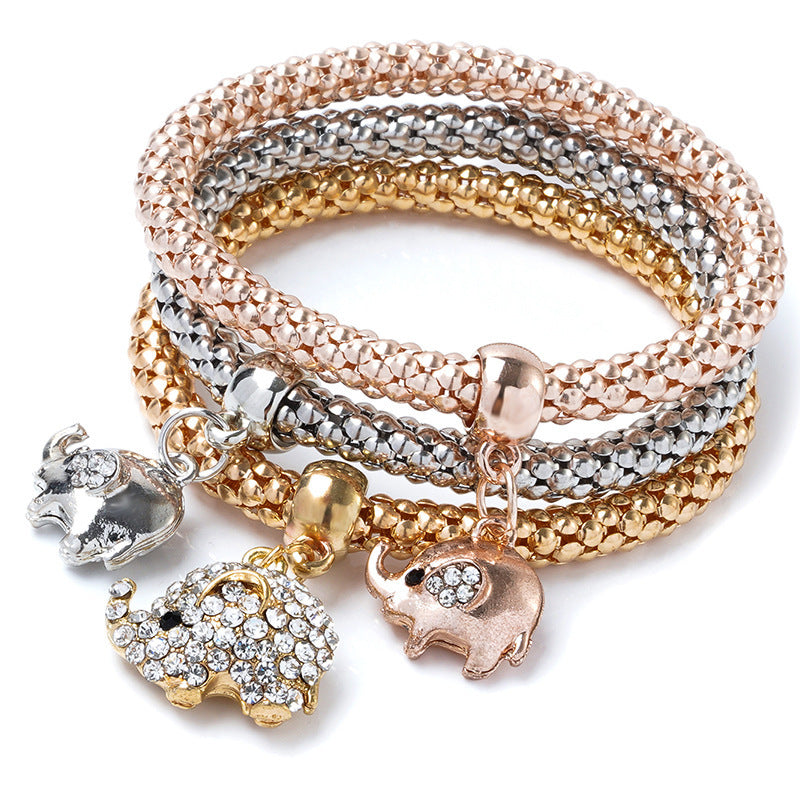Diamond-embedded Love Pendant Bracelet For Women Limorista