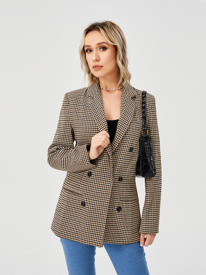 Womens Casual Blazer Jacket  Long Sleeve Work 0ffice Blazer Lapel  Jacket Limorista