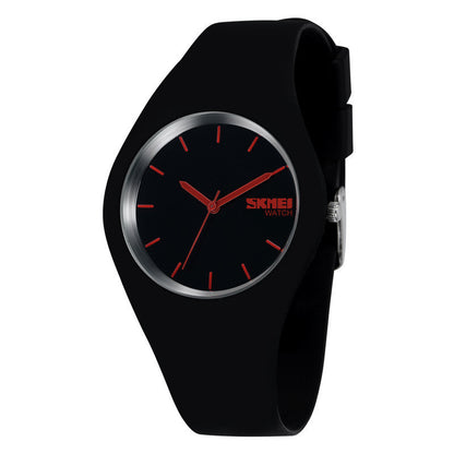 Fashion Simple Jelly Color Couple Waterproof Watch Limorista