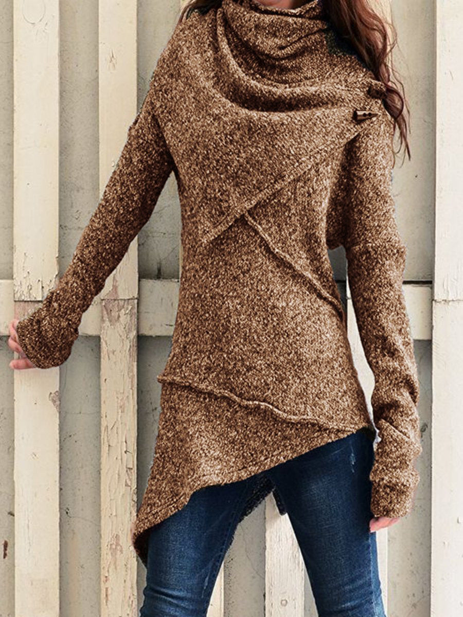 Long sleeve sweater coat Limorista