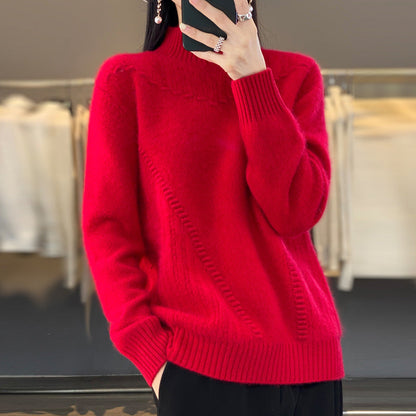 New Fashionable Knitted Wool Knitted Top Limorista