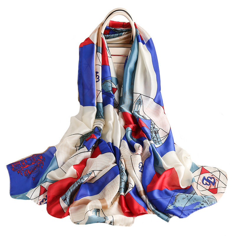 Lightweight And Smooth Sun Protection Scarf Limorista