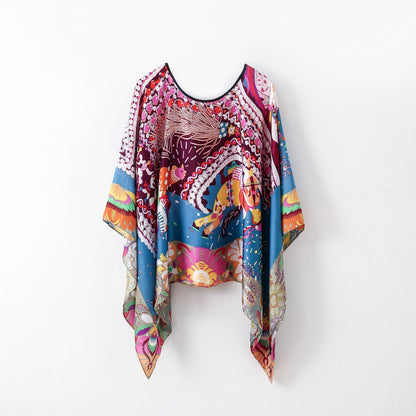 Pullover Shawl Outerwear Cover-up Multifunctional Scarf Limorista