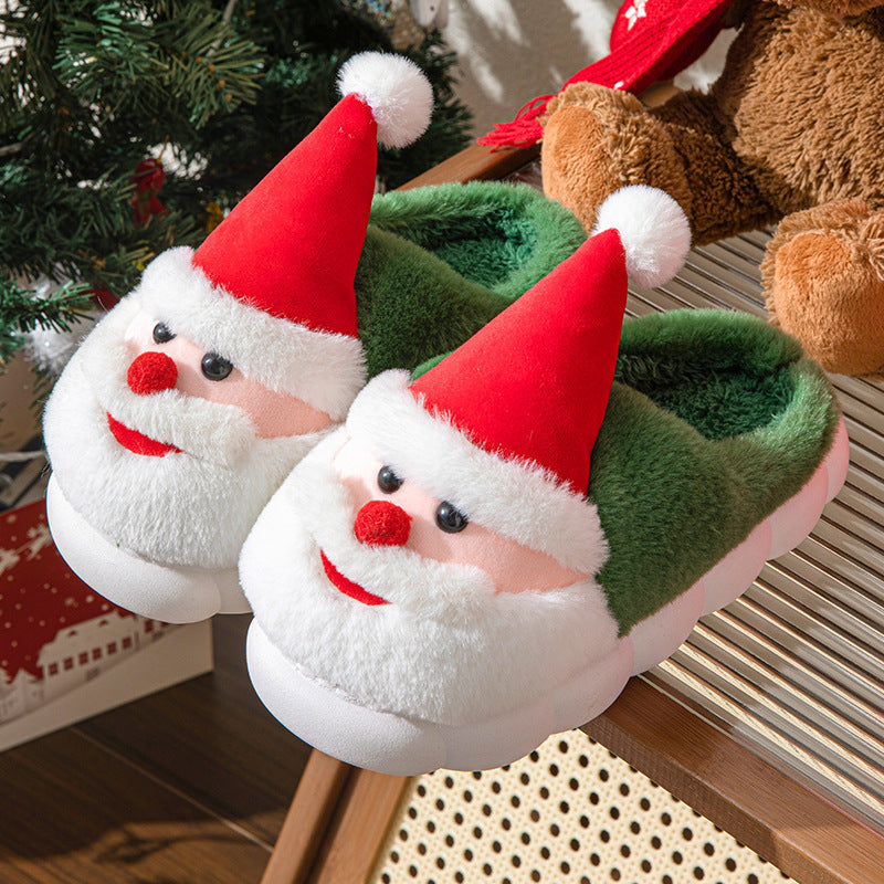 Santa Claus Home Thick-soled Non-slip Slippers Limorista