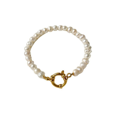 Baroque Natural Freshwater Pearl Bracelet Limorista