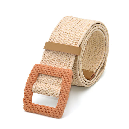 Bohemian Holiday Linen Woven Belt Limorista
