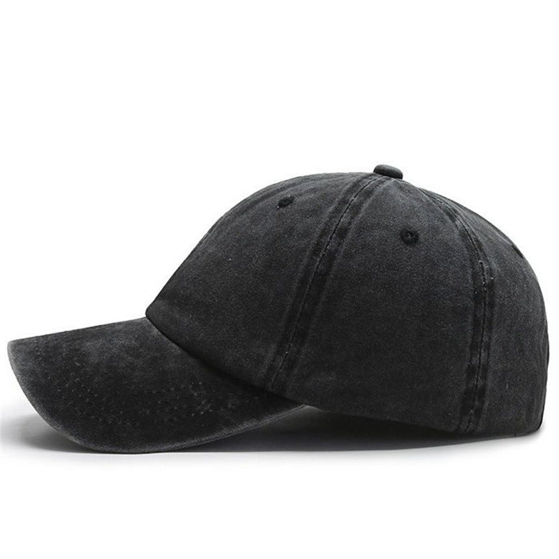Washed Solid Color Light Board Baseball Cap For Women Limorista