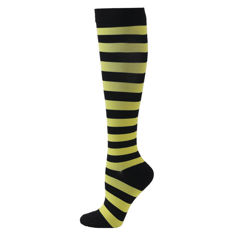 Sports Compression Socks Pattern Stretch Stockings Limorista