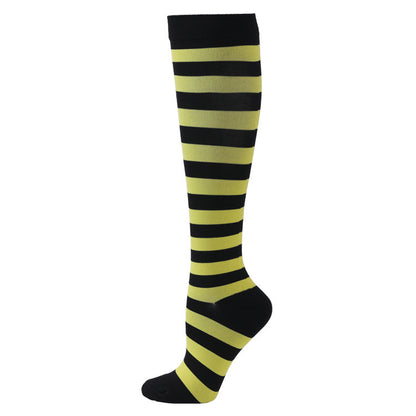 Sports Compression Socks Pattern Stretch Stockings Limorista