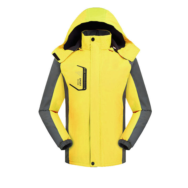 New Fleece-lined Thick Jacket Men And Women Couple Limorista