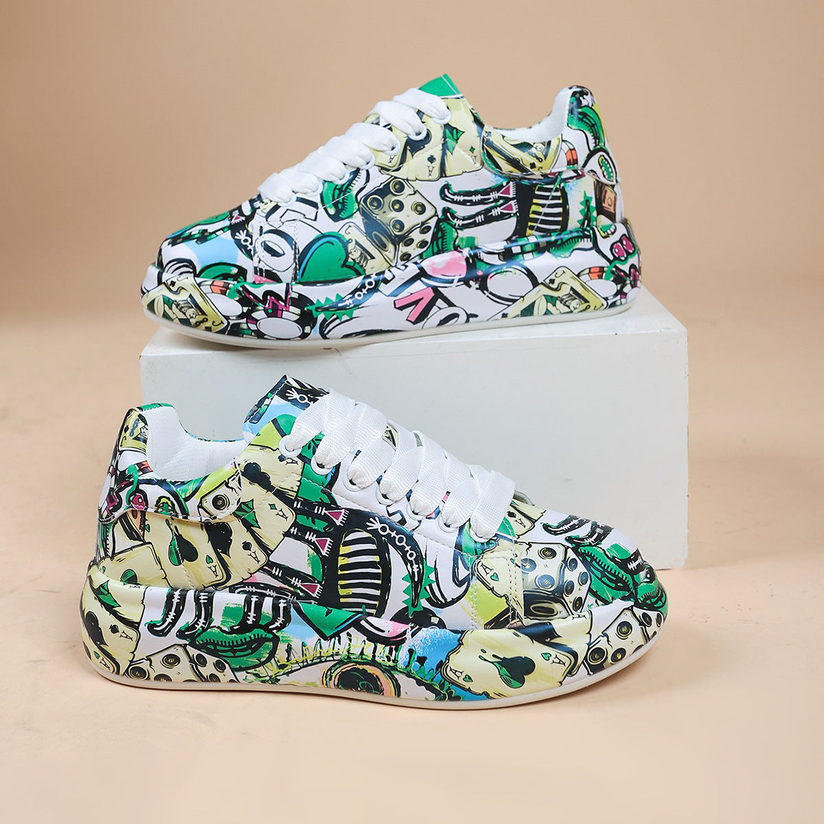 Hand-painted Shoes Women&