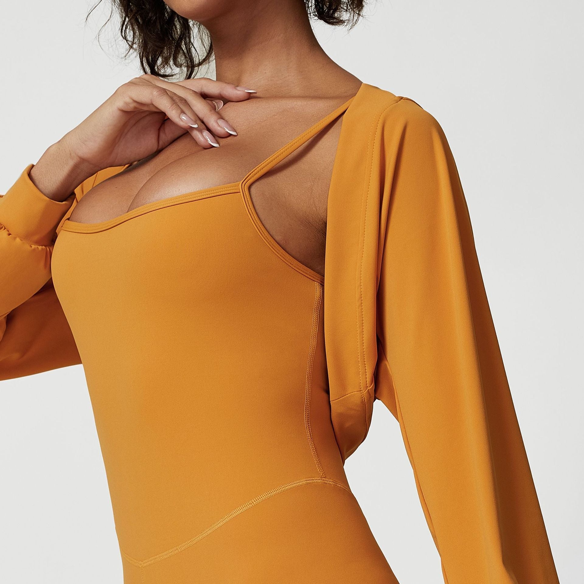 Small Shawl Sports Yoga Sun Protection Top Limorista