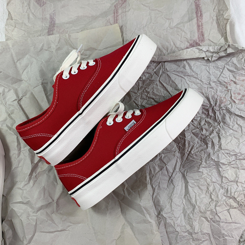 Spring New Low-top Canvas Shoes For Female Students Ins Korean Version Limorista