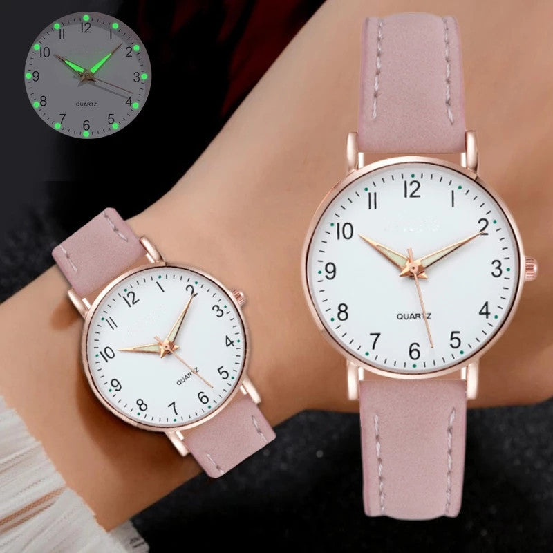 Casual Simple Digital Retro Ladies Quartz Watch Limorista