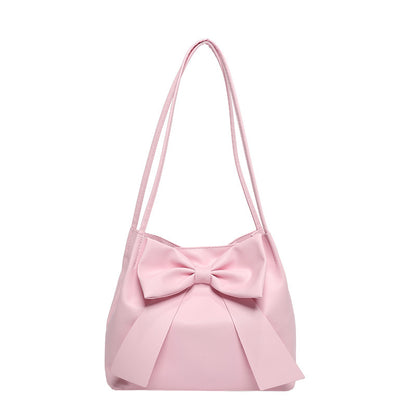 Bow Large Capacity Tote Handbag Limorista