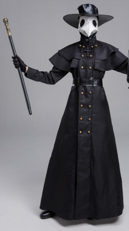 Halloween Dark Dungeon Hero Costume Crow Mouth Plague Doctor Costume Limorista