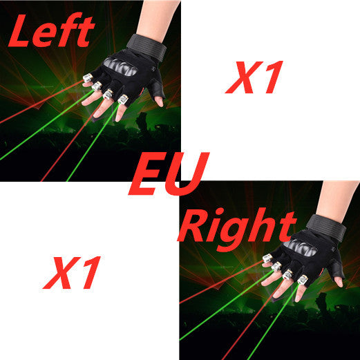 Stage Show  Red Green Laser Gloves Limorista