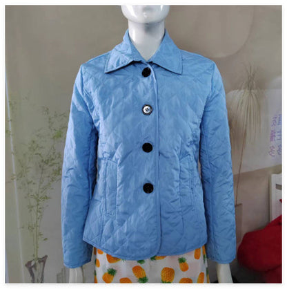 Fashionable Temperament Lapel Single-breasted Slim-fit Warmth Limorista