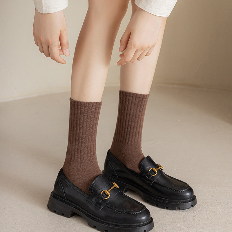 Autumn And Winter Sports Waist Middle Tube Socks For Men Limorista