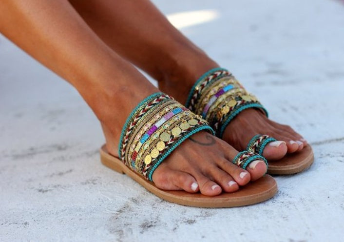 Handmade flat sandals Limorista