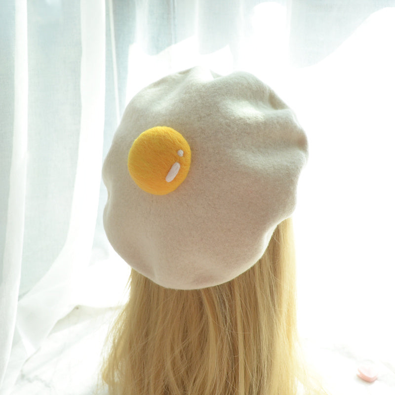 Poached egg beret Limorista