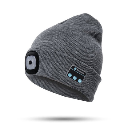 Bluetooth LED Hat Wireless Smart Headset Headphone Limorista