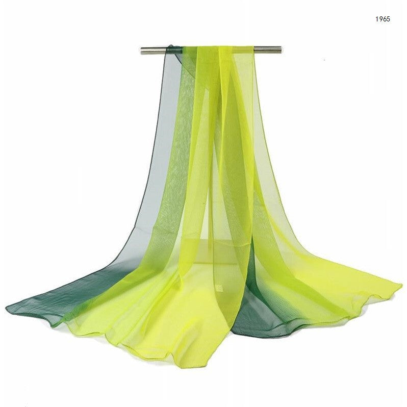 Gradient silk shawl Limorista