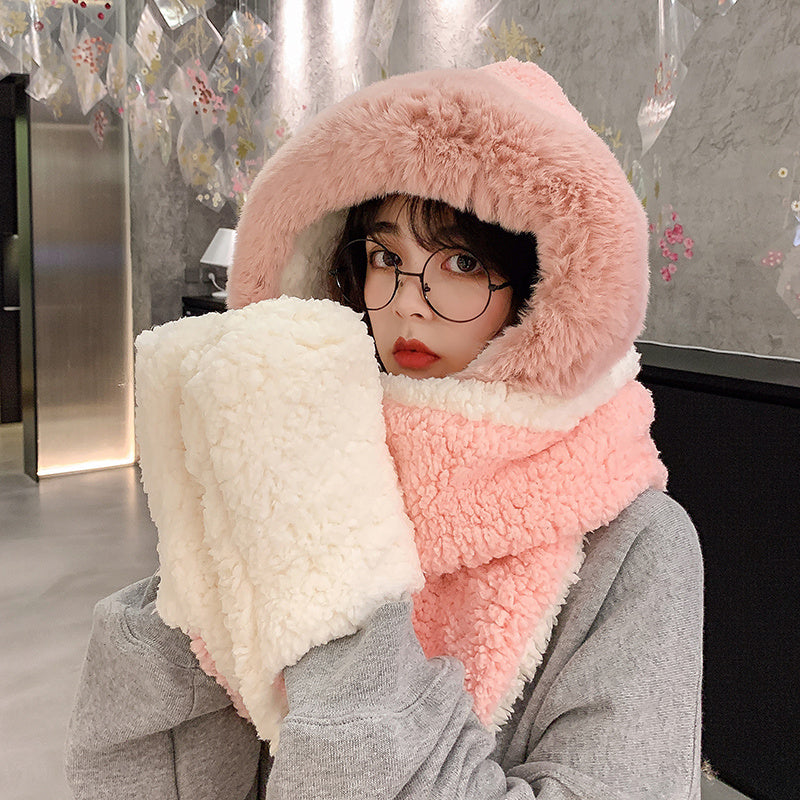 Bear ears scarf hat Limorista