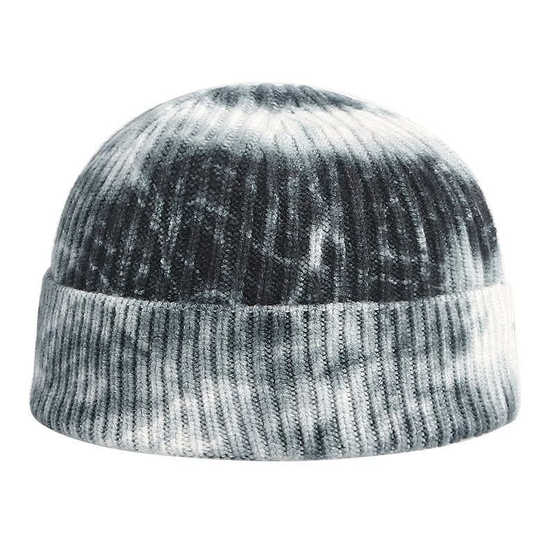 Tie-dye printed knitted hat Limorista