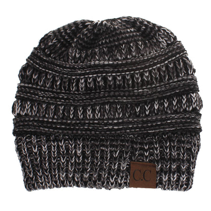 Knitted Ponytail Hat, Women&