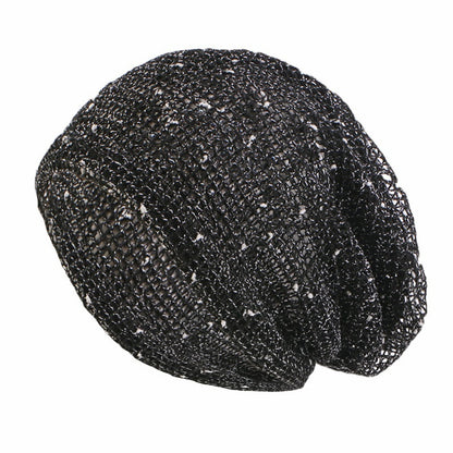 Cotton And Linen Breathable Mesh Dual-purpose Twist Woven Hat Limorista